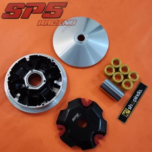Rumah Roller Pulley Set SP5 Racing Beat Scoopy New Beat Deluxe Genio Original SP5 Racing - Image 6