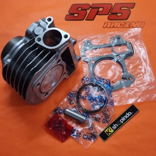 Blok Block Seher SP5 Beat Scoopy FI Injeksi Stater Kasar KZL Bore Up 54.5 Original SP5 Racing