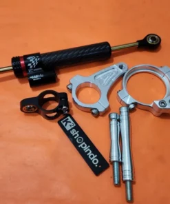 Bracket Stabilizer Ninja R SS 1P dan Stabilizer Matris Steering Dumper Damper Ninja R SS 1P Racing