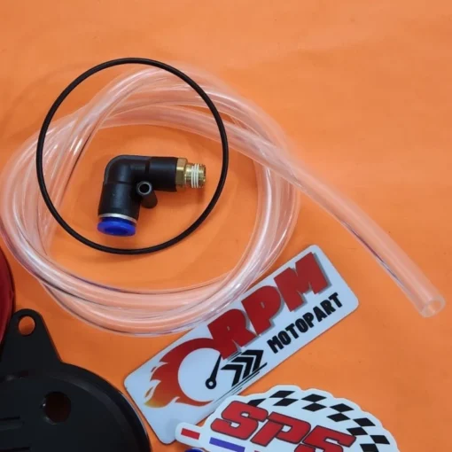 Cover Sentrik Tutup Timing Timming Mio Karbu Smile Sporty Nouvo Fino Karbu Mio Soul CNC SP5 Racing - Image 2