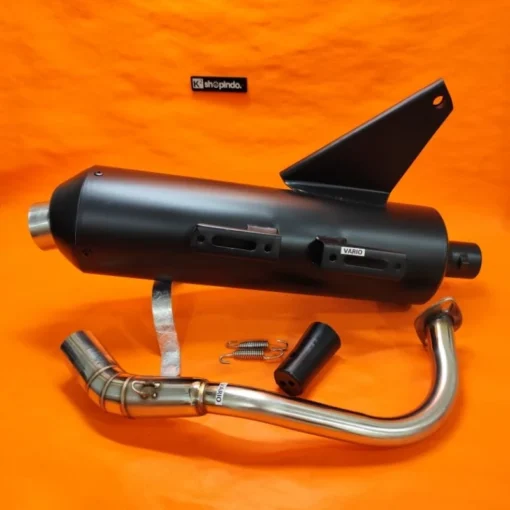 Knalpot Vario 125 150 160 old new Vario 110 karbu Pcx 150 160 Nmax Aerox Std Racing Copy CMS Kaliber Leheran Stainless - Image 4