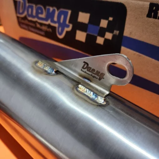 Knalpot Tsukigi Wave 125 Kharisma Supra 100 Wave 100 Supra Fit New Daeng Full Stainless - Image 3