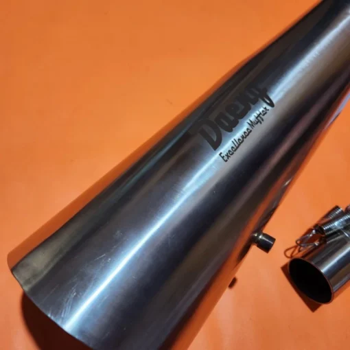 Knalpot Tsukigi Wave 125 Kharisma Supra 100 Wave 100 Supra Fit New Daeng Full Stainless - Image 8