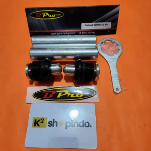 Setelan Shock Depan Preload BPro Ninja 250 old B Pro Original