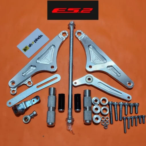 Footstep Underbone Es2 Es.2 Mx King Mx New 135 Satria Fu Jupiter Z Vega R New F1zr Kharisma Supra Original Es2 Road Race